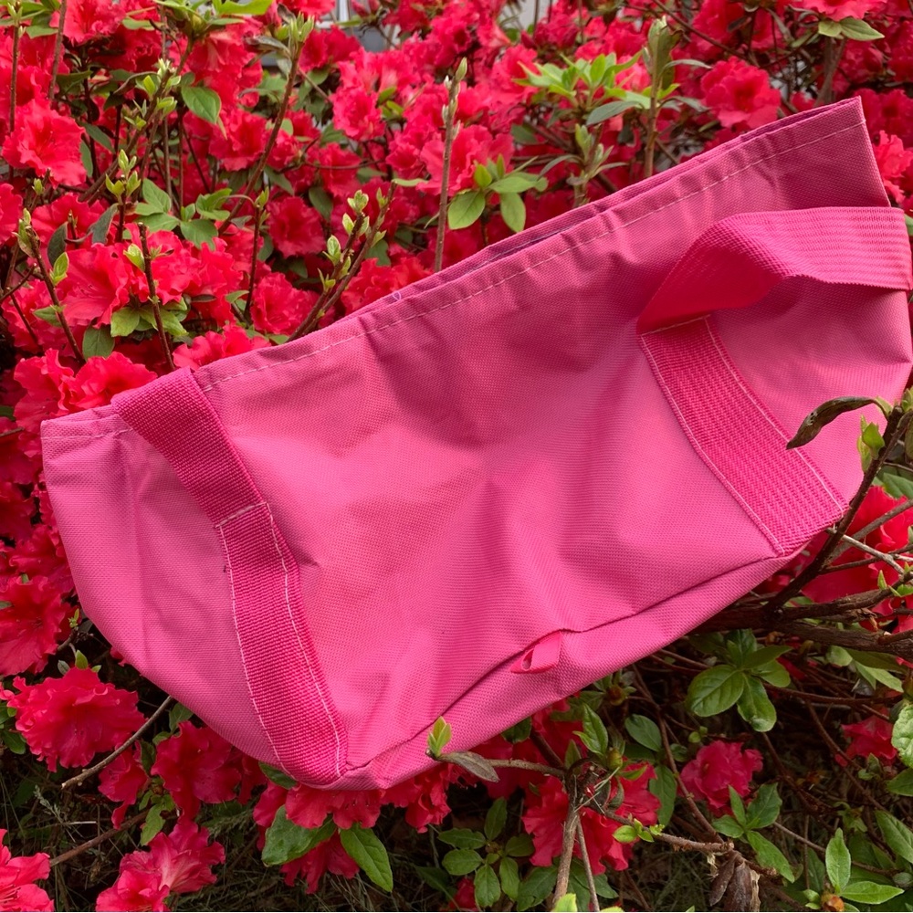 Market Tote Reusable Grocery Bag Picnic Bag Canvas & Vinyl Colorful Festival Bag